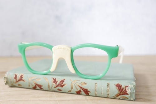 Vintage Brillengestell USA NOS eyeglasses old money Sports by criss neongrün - Bild 4 von 11