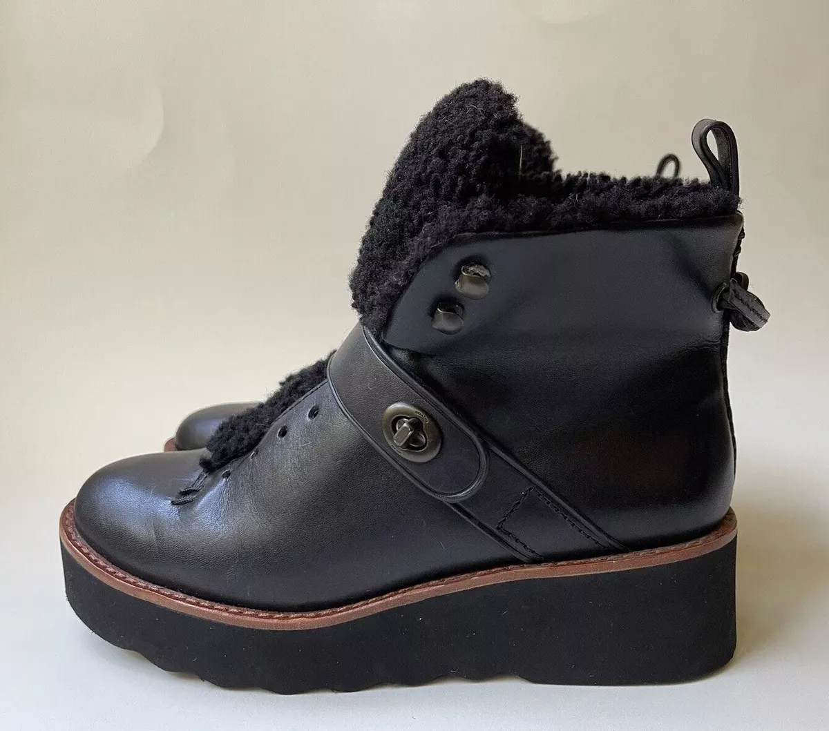 Coach urban hiker rubber booties sale