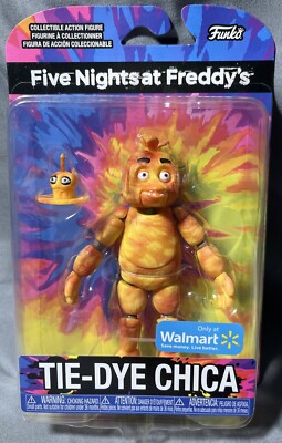 2022 New Five Nights at Freddy's Funko FNAF Tie-Dye Chica 5'' figure toy