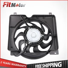 Left Hand Radiator Cooling Fan Motor Assembly For 97-01 Cherokee 4.0L