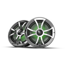 Wet Sounds REVO 8 XS-G-SS V3 - Revolution Series 8" RGB LED Marine Coaxial Sp...