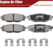 4pc Rear Ceramic Brake Pads for 2013-2015 Subaru Forester BRZ Impreza OUTBACK