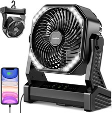 Battery Powered Camping Fan, Battery Operated Fan, Travel Gear Essentials