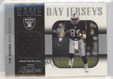2003 Playoff Prestige Game Day Jerseys Tim Brown #GDJ-19 HOF 8d2