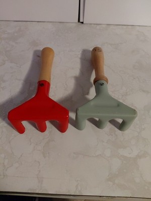 Lot of 2 Hearth & Hand with Magnolia Garden Cultivators - Red & Sage Green MINT