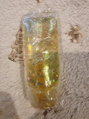 Yellow Glitter Lemon Fruit Inside Toothpaste Squishy Stress Relief Squeeze Toy
