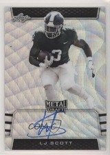 2019 Leaf Metal Draft Photo Variation Silver Wave LJ Scott #PV-LJS Auto 2b2