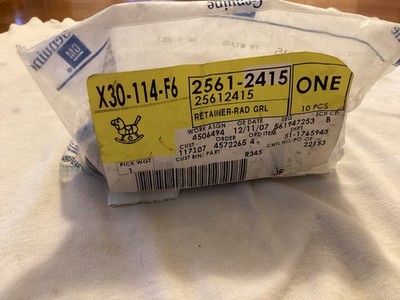 NOS GM 25612415 Ten Pack Multi-purpose Retainers Unopened 1997-2025