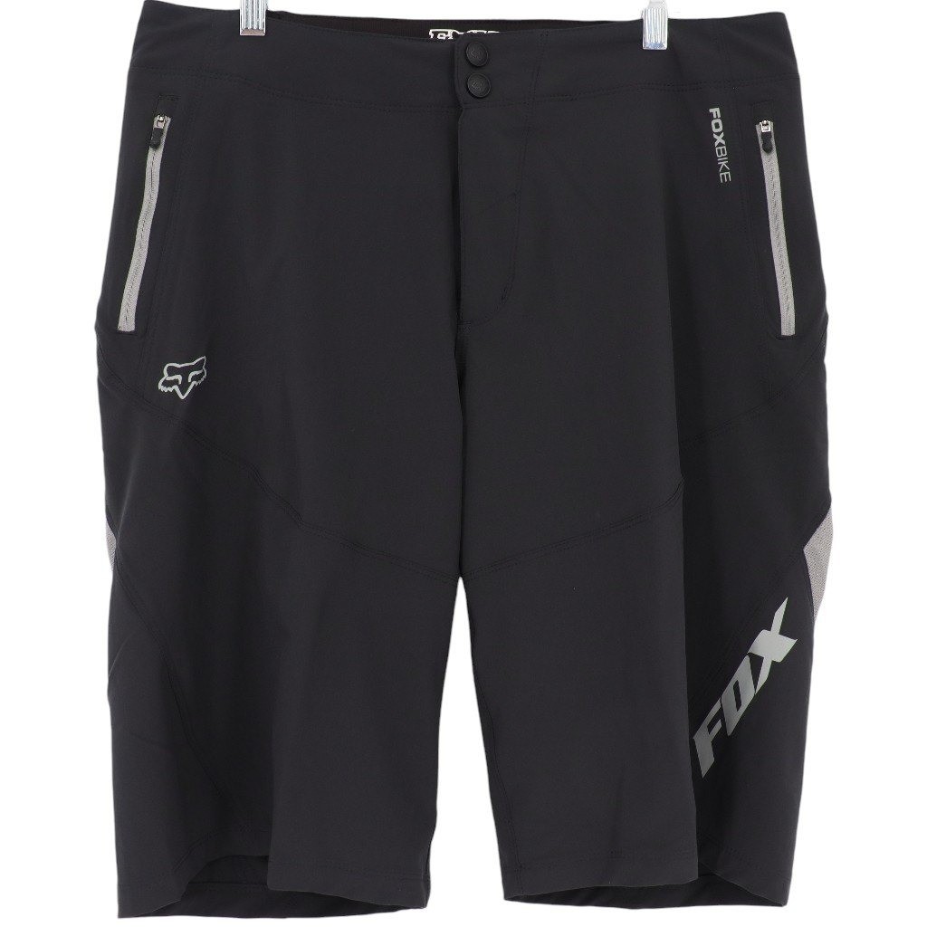 Fox Racing Ranger Mens Black Gray Mountain Bike Trail Cycling Shorts Size 34