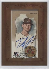 2023 Topps Allen & Ginter Framed Mini Auto Ryne Nelson #MA-RNE Auto 10a4