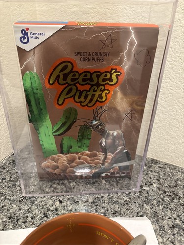 Travis Scott x Reese's Puffs Limited Edition Box, Bowl and Spoon , Selling As Is - Picture 2 of 11