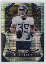 2019 Panini Prizm Rookies Neon Green Pulsar Prizm Alex Barnes #377 1fa0