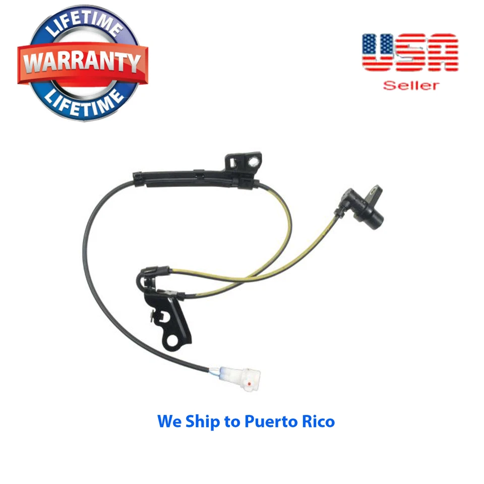 4 ABS Speed Sensor Front & Rear R L Fit Pontiac Vibe Toyota Matrix 2003-2006 AWD - Image 3 of 4