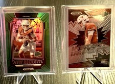 2025 Panini Prizm Draft Picks - New Recruits Arch Manning #22 Green Prizm (RC)