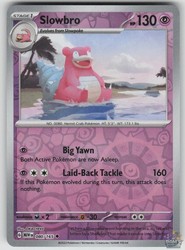 Slowbro 080/165 Reverse Holo Scarlet & Violet 151