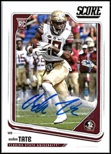2018 Score NFL Football Autograph/Signatures Rookie or Vet Cards Pick From List