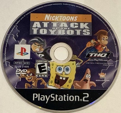 Nicktoons: Attack of the Toybots (PS2) DISC ONLY | NO TRACKING | M3024