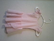 Pink Girls' Ballet Dance Dress with Sparkle Tulle Skirt