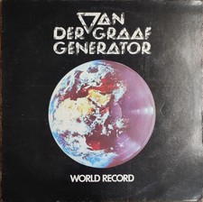 VAN DER GRAAF GENERATOR - WORLD RECORD - ITALY 1976 - LP
