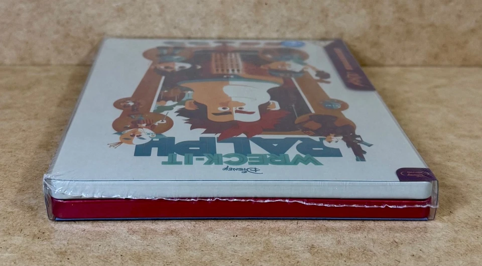 DISNEY'S WRECK IT RALPH - UK EXCLUSIVE MONDO ARTWORK BLU RAY STEELBOOK - NEW - Image 4 of 4