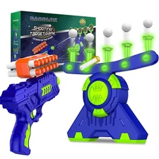 Shooting Games Toy for Age 5, 6, 7, 8, 9, 10+ Years Old Kids, Boys - Glow in ...