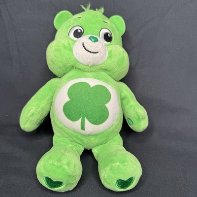 Basic Fun 2020 Care Bears 9'' Bean Plush Green Good Luck Bear: One Lucky Bear