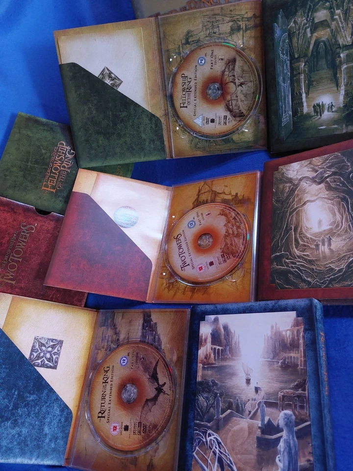 The Lord Of The Rings "Special Extended Edition" 12 DVDs im englischen Original. - Bild 3 von 4