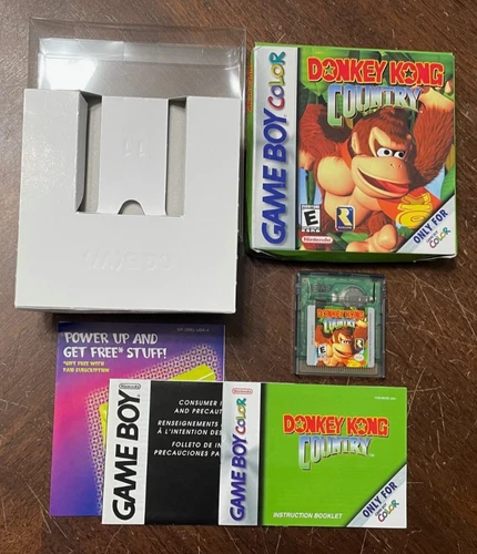 Donkey Kong Country Nintendo Game Boy Color CIB TESTED and WORKING