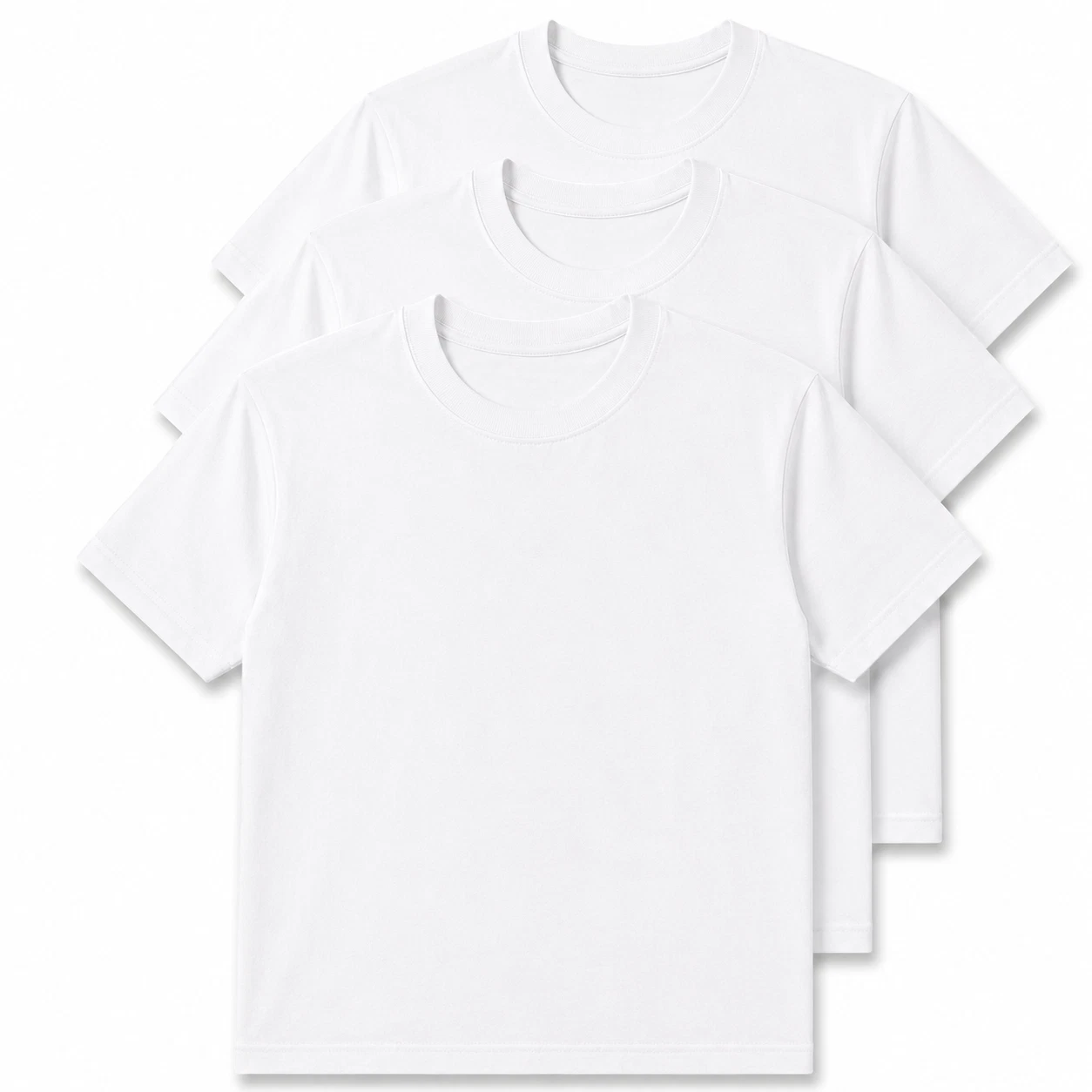 Gildan Heavy Cotton 5000 T-Shirt 3 & 5 Pack Men's Plain Crew Neck Cotton Tee image 9