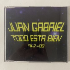 JUAN GABRIEL - TODO ESTA BIEN 3:47 - 1999 MEXICAN SINGLE CD PROMO, LATIN POP