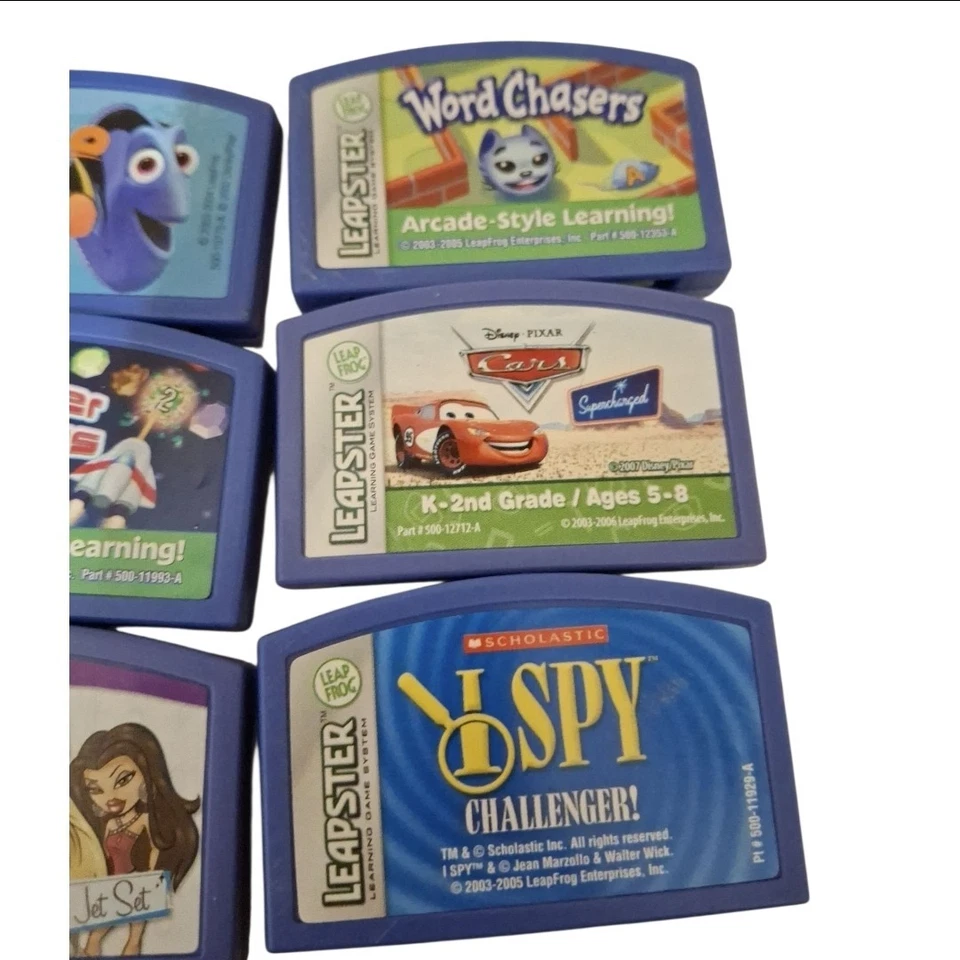 Leapfrog Cartridges Leapster Games Bundle Of 10 Thomas & Friends Star Wars Bratz - Image 4 of 4