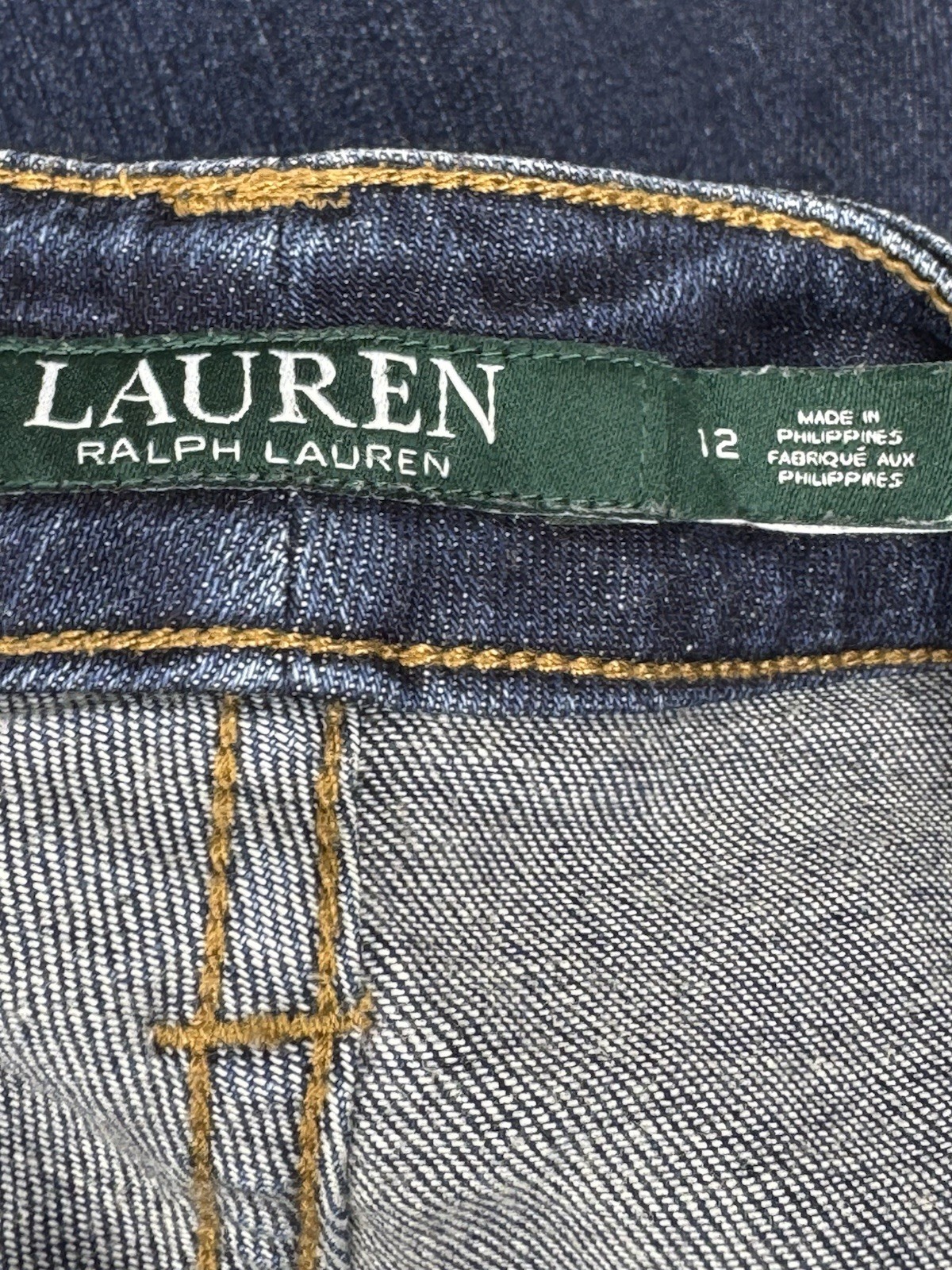 Y2K Ralph Lauren Women’s Jeans Modern Straight Curvy Size 12 thumbnail 5