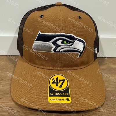 Seattle Seahawks Carhartt x '47 Trucker Adjustable Snapback Hat