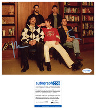 ‘Caamp’ Band Signed 8x10 Photo 'Evan & Matt' Indie Folk 'By And By' ACOA