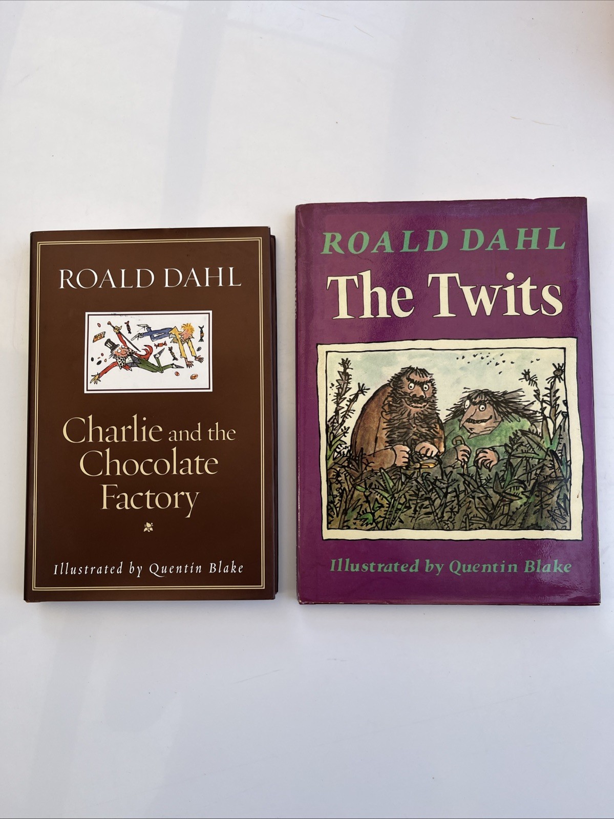 The Twits And Charlie And The Chocolate Factory by Roald Dahl (Hardcover)