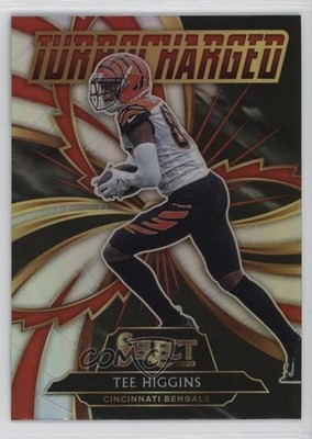 2020 Panini Select Turbocharged Silver Prizm Tee Higgins #T23 jg5