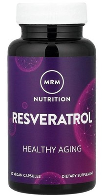 Resveratrol, 60 Vegan Capsules MRM Nutrition ex 9/2028^ FTM