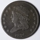 Photo of a 1826-P Half Cent from an eBay listing that sold on Jul 9, 2026