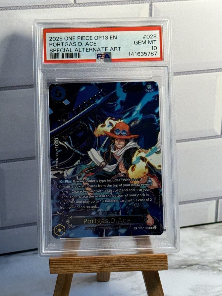 2025 ONE PIECE Portgas.D.Ace EB02-028 (SP) EB02-028 Carrying On