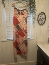 Urban Outfitters Maxi Sundress Size XL.  Pink/Red/Roses NWT BEAUTIFUL!