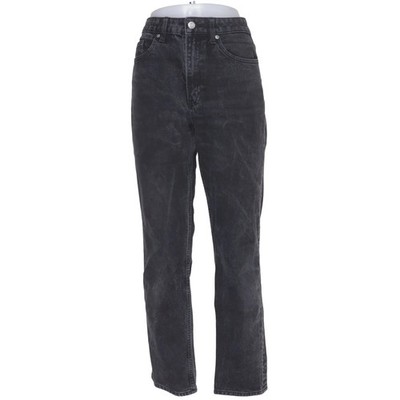 &Denim by H&M, Jeans, Größe: 38, VINTAGE STRAIGHT HIGH WAIST, Grau #UEh