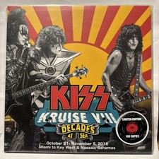 KISS - KISS KRUISE VIII DECADES AT SEA -  DOPPIO 2 LP NUMERATO VINILI ROSSI RED