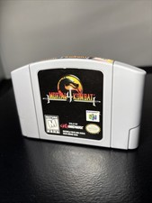 Mortal Kombat 4 (Cartridge Only) Nintendo 64 N64 Game Tested Working Authentic