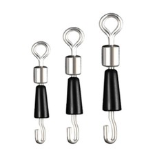 100Pcs/pack Balls Bearing Snap Lures Connector Clip for Saltwater or Freshwater