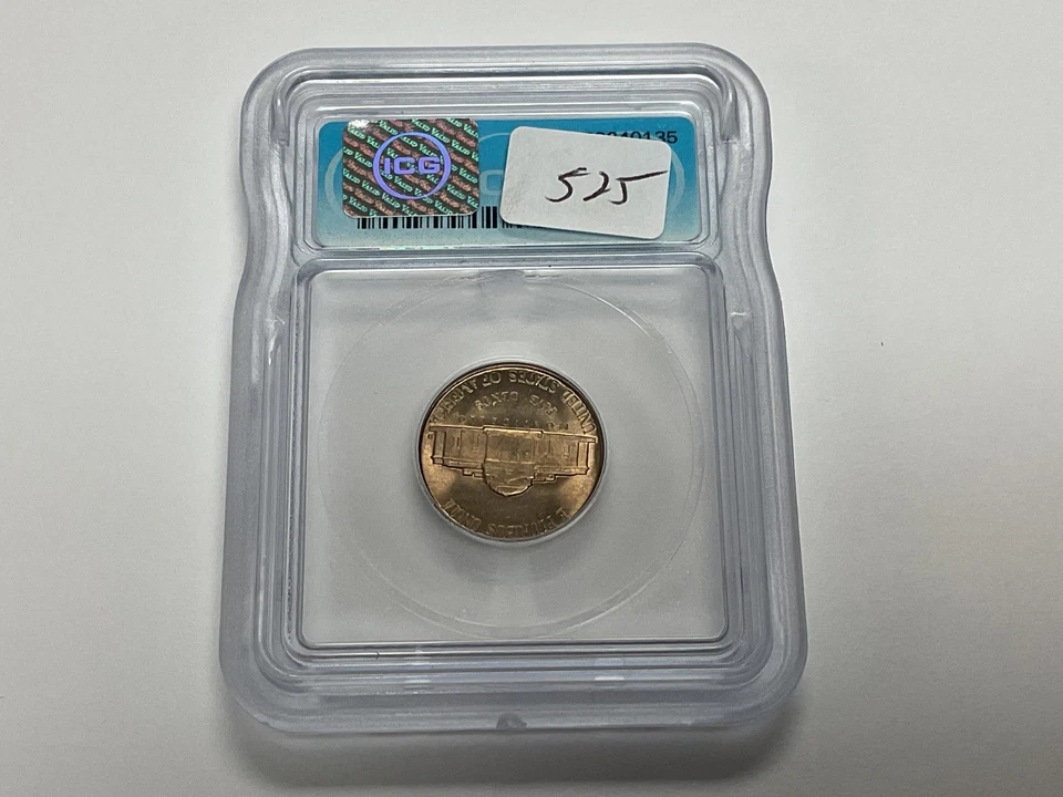 NO RESERVE 1950-D Jefferson Nickel ICG MS67 5 STEPS 5s $.05 NGC Price Guide $525 - Image 4 of 4