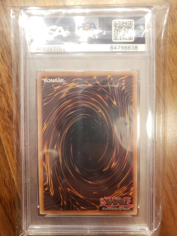 The Winged Dragon Of Ra - LED7-EN000 - Ghost Rare PSA 9 Mint - Image 2 of 4