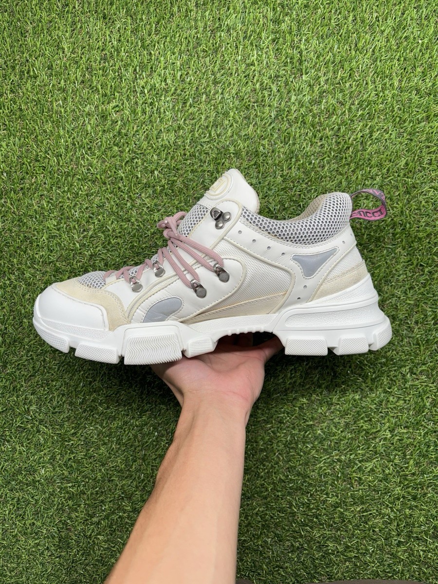 Size 12G (12.5 US) - Gucci Flashtrek SEGA ' White, Beige ' | GREAT