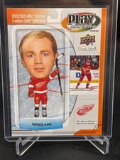 Patrick Kane Playmakers extendido de cubierta superior 2025-26 #PM-20 Red Wings