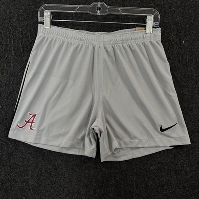 Alabama Crimson Tide Shorts Women's Small Gray Nike Dri-FIT Bama