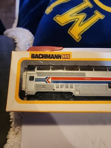 VINTAGE VERSIEGELT NOS BACHMANN HD 1254 85 AUTOZUG VOLL GEWÖLBT PERSONEN AMTRAK | Zustand: New